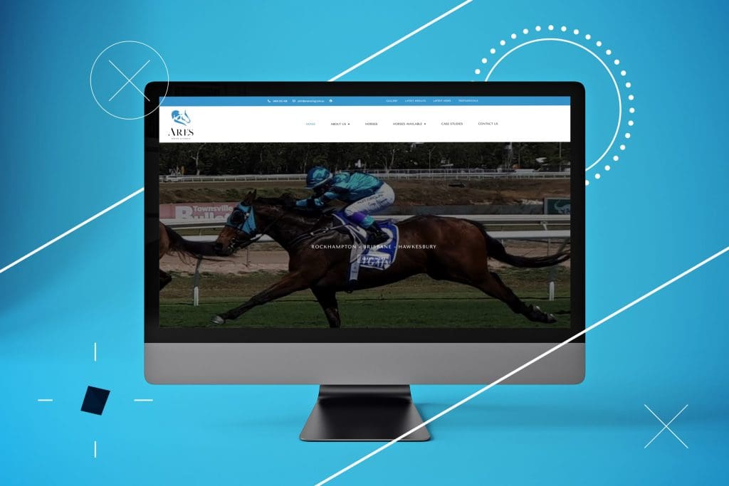 Ares Racing Website Design