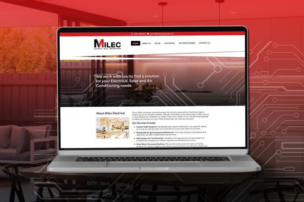 Electrician website design