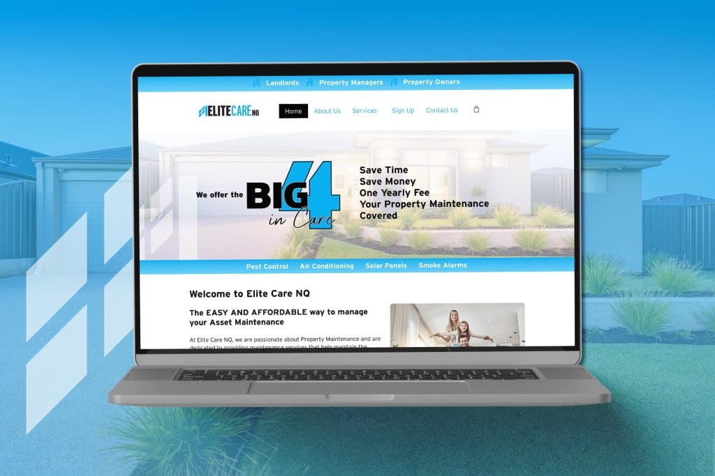 Home cleaning website design